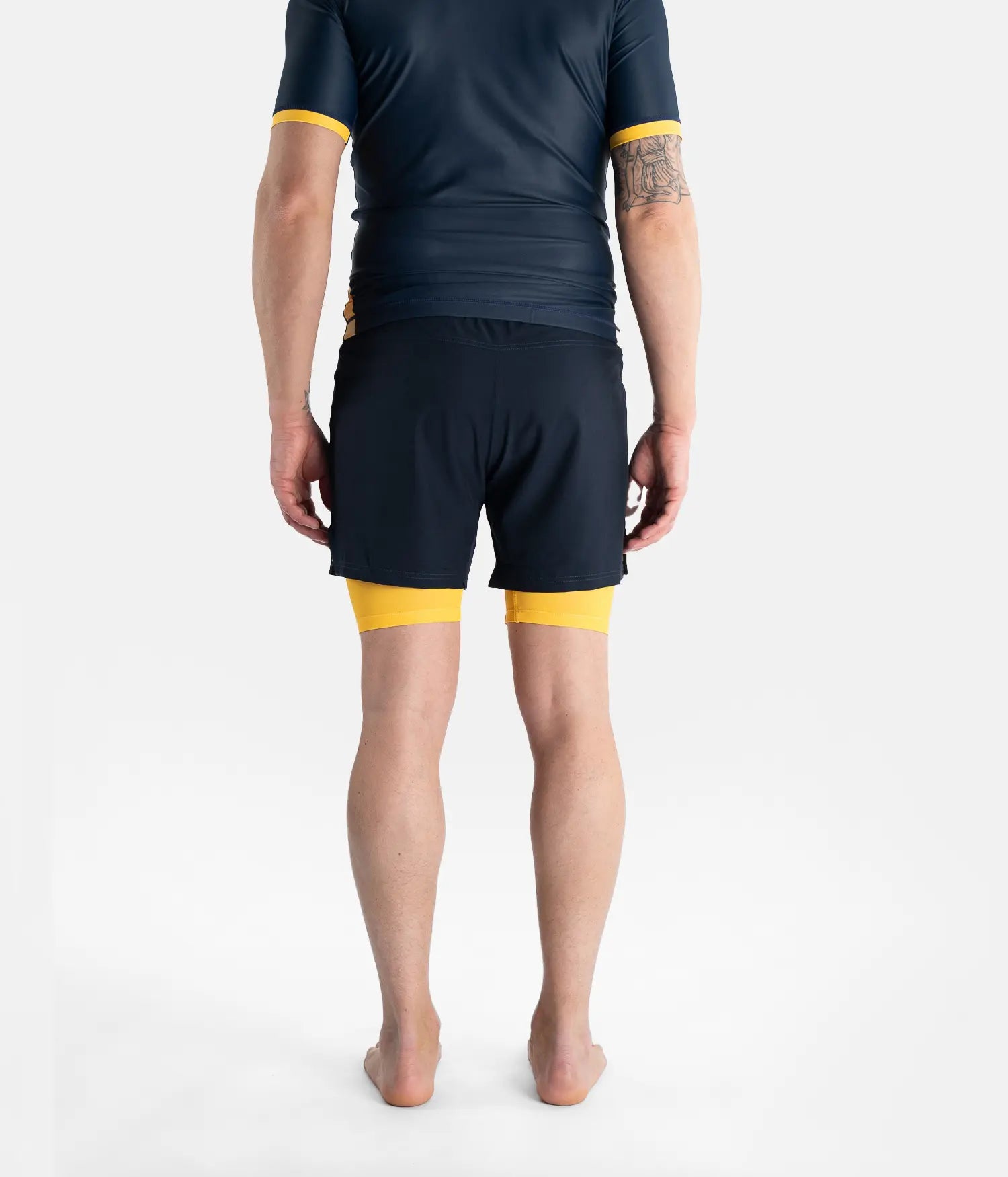 Academy + Navy Hybrid Shorts Shorts