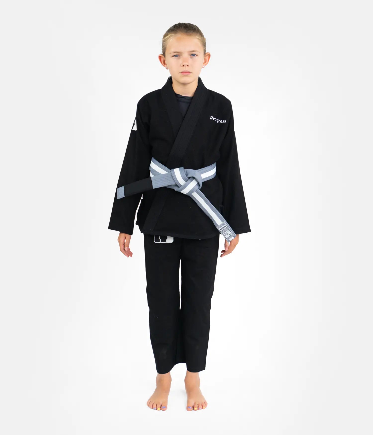 Kids Checkmat Official Gi - Black Kimono