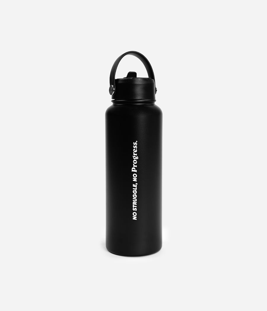 Progress 1.2L Water Bottle - Black Accessory