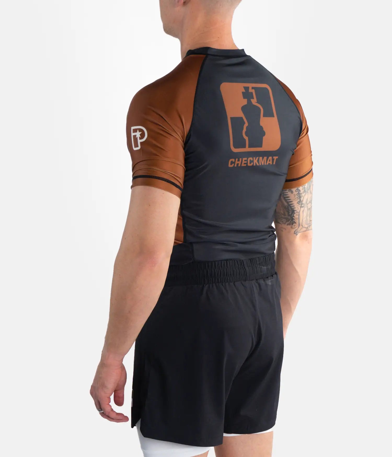 Checkmat Ranked Rashguard - Brown Rashguard
