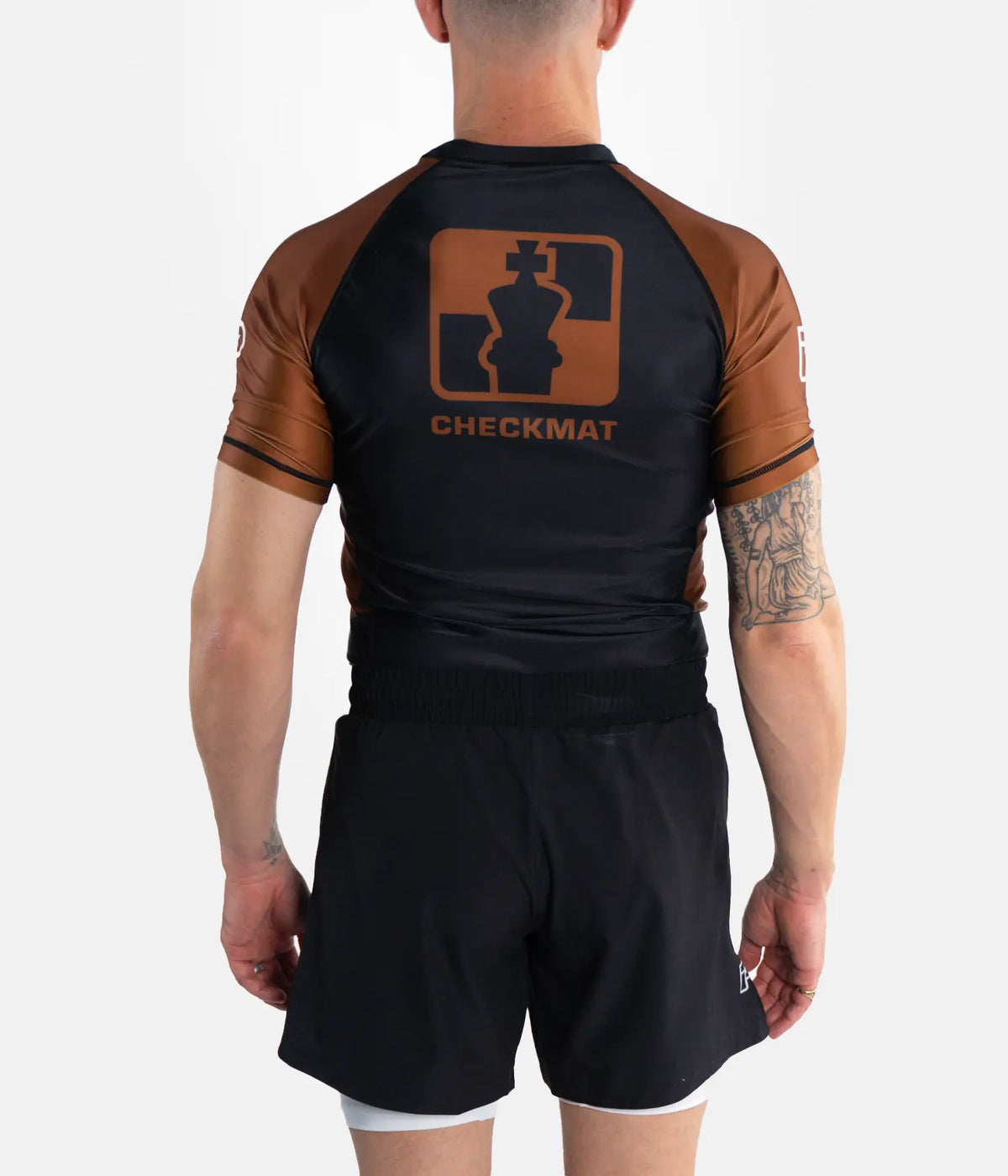 Checkmat Ranked Rashguard - Brown Rashguard