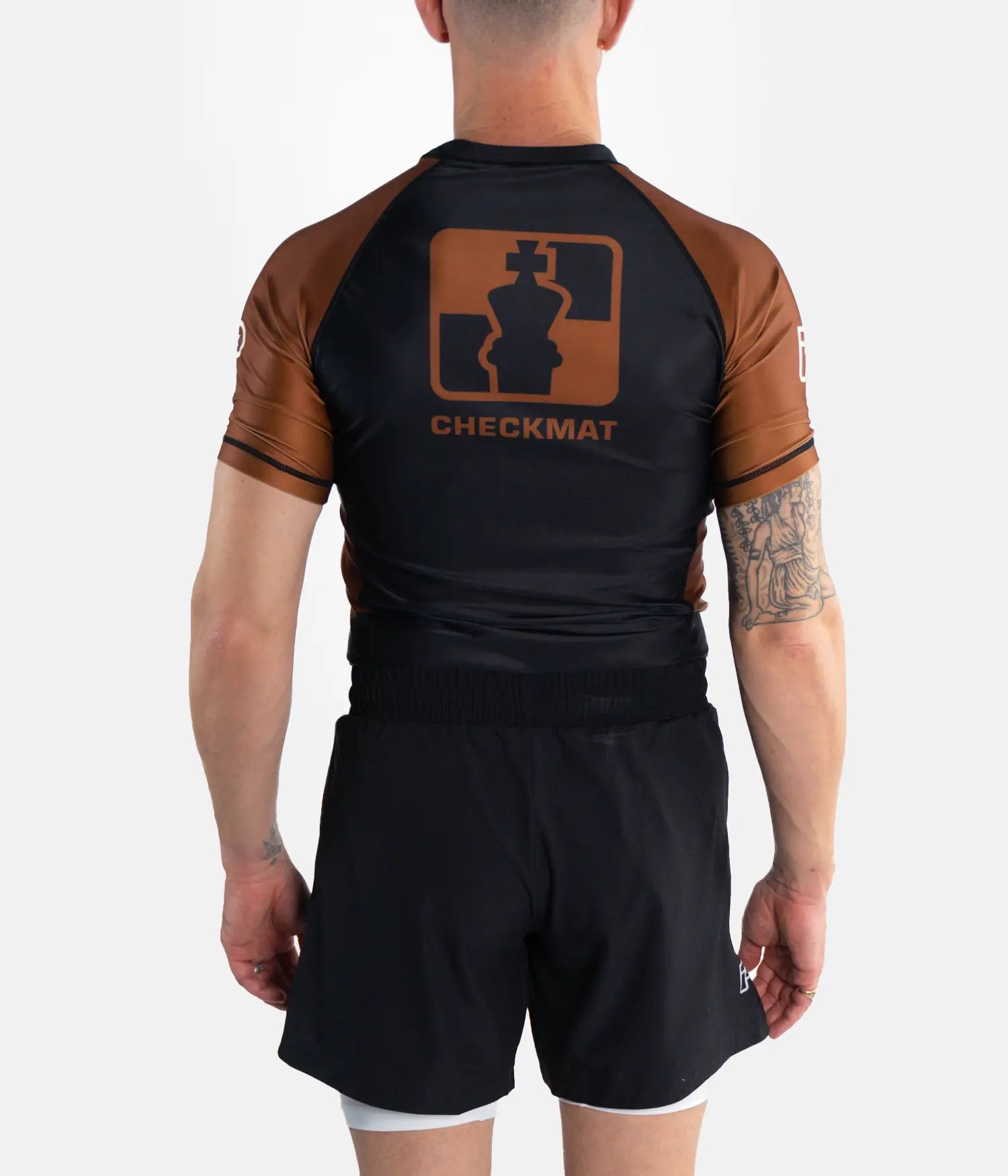 Checkmat Ranked Rashguard - Brown Rashguard