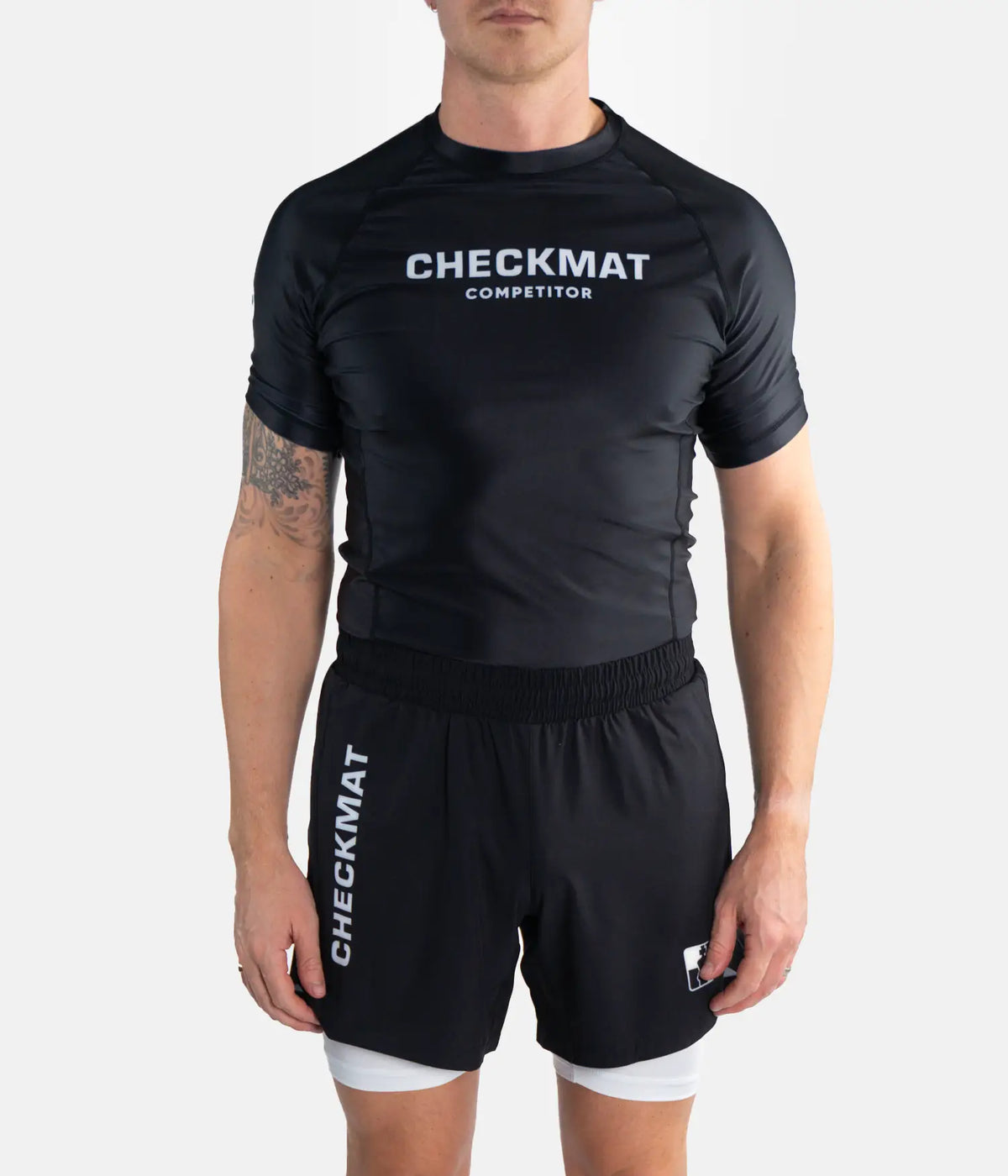 Checkmat Club Rashguard - Black Rashguard XS