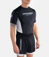 Checkmat Ranked Rashguard - White/Black Rashguard