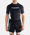 Checkmat Ranked Rashguard - White/Black Rashguard
