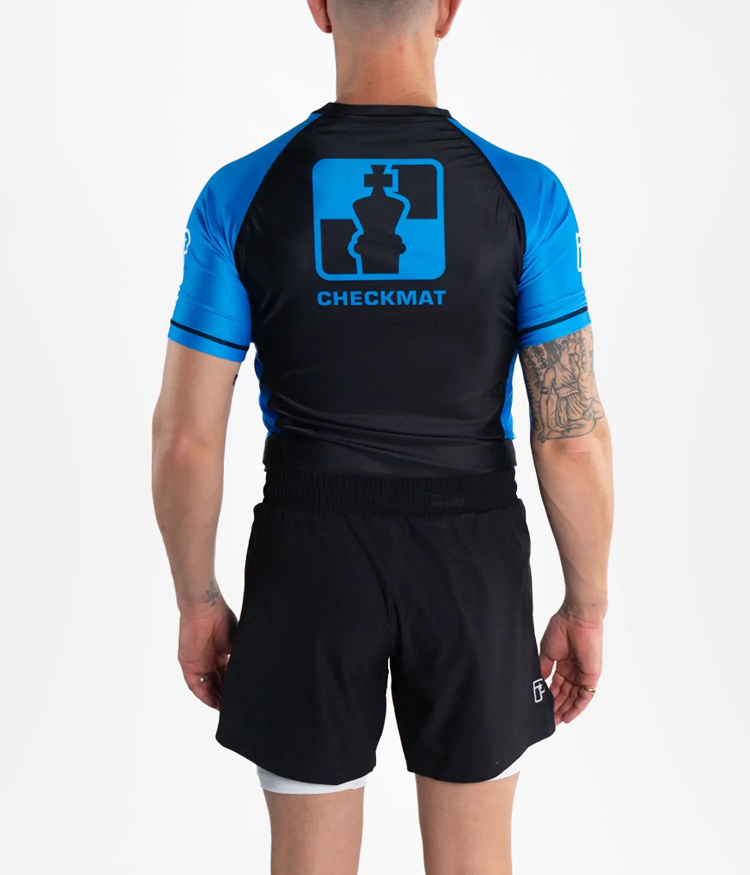 Checkmat Ranked Rashguard - Blue Rashguard