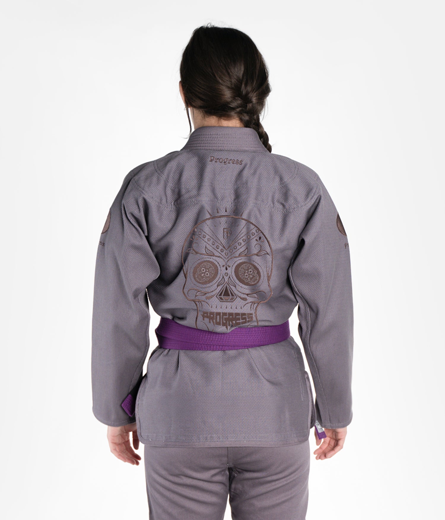 Women's Calavera Gi - Brown Kimono
