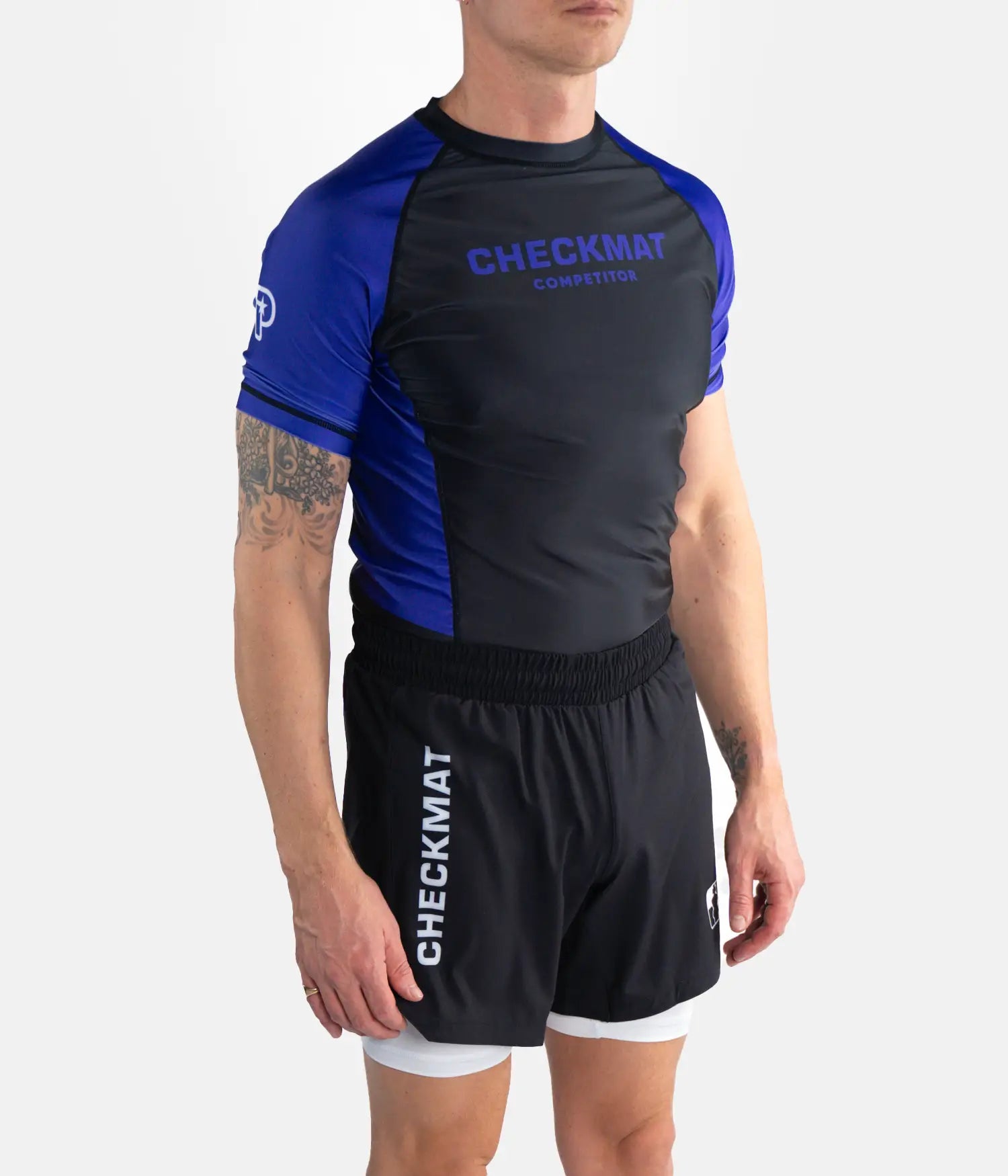 Checkmat Ranked Rashguard - Purple Rashguard