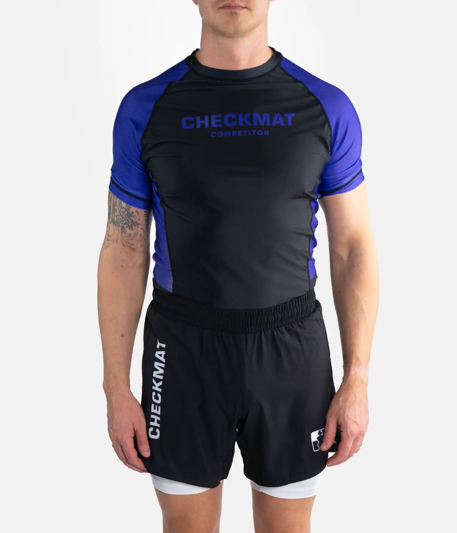 Checkmat Ranked Rashguard - Purple Rashguard