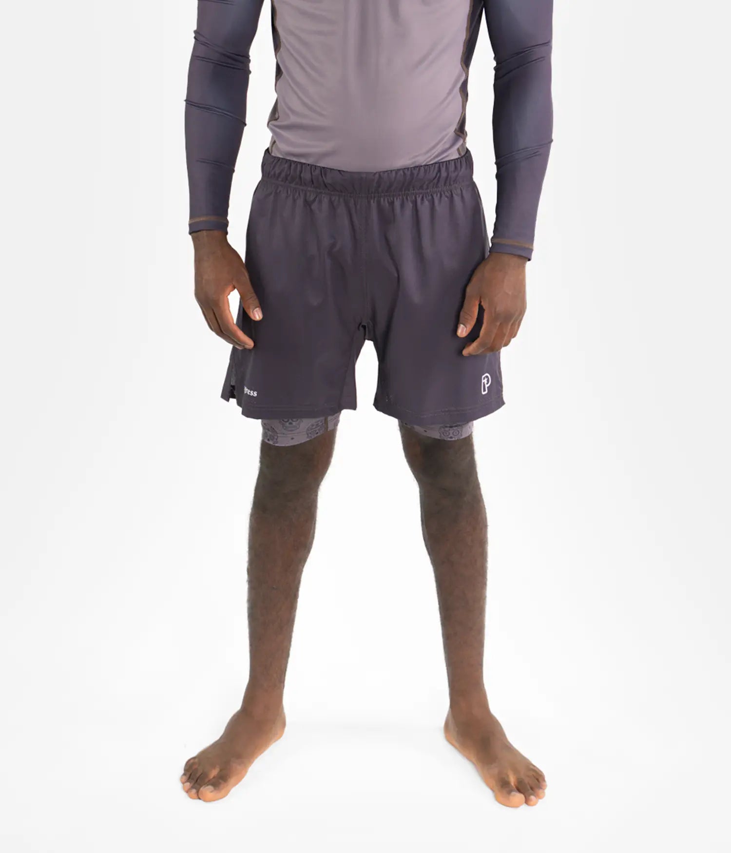 Calavera Hybrid Shorts - Brown Shorts