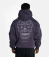Calavera Oversized Hoodie - Brown Hoodie