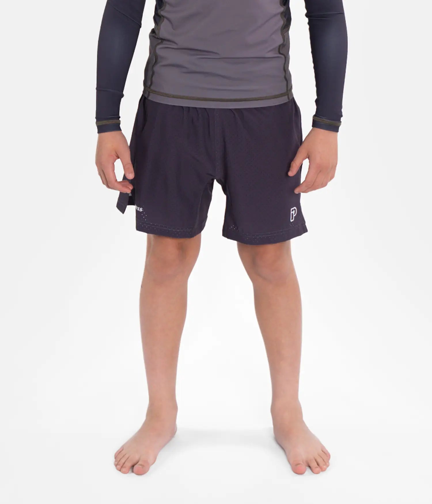 Kids Calavera Hybrid Shorts - Brown Shorts