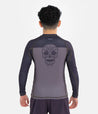 Kids Calavera Rashguard Longsleeve - Brown Rashguard