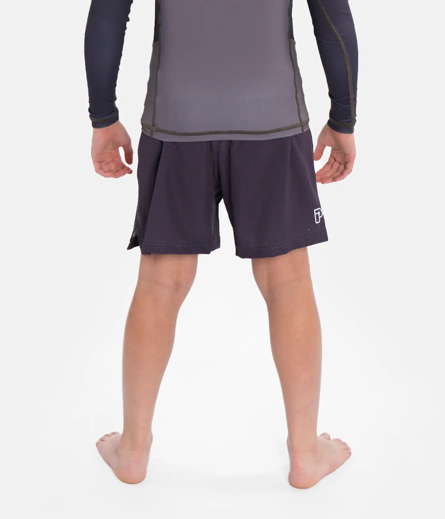 Kids Calavera Hybrid Shorts - Brown Shorts