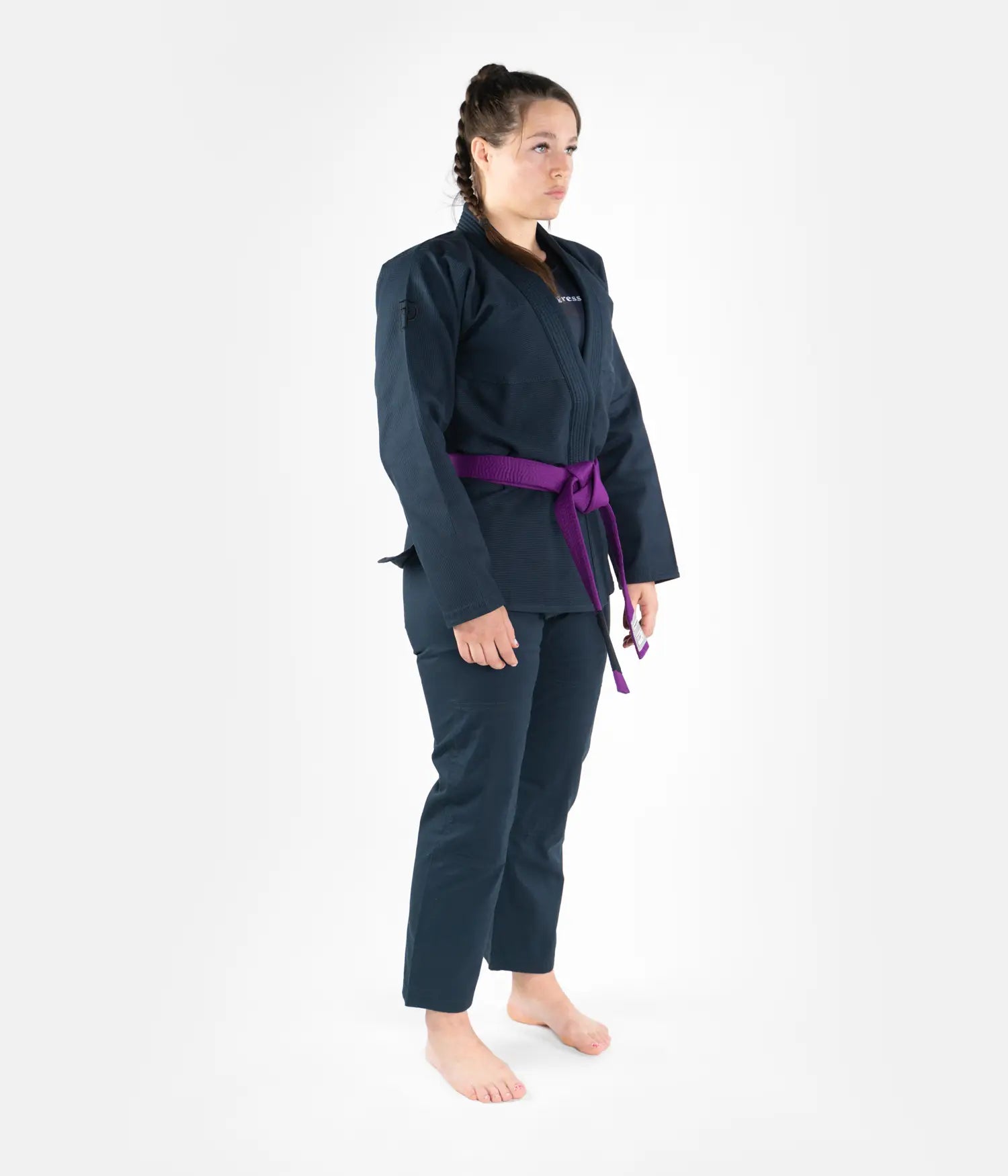 Women's Academy Gi - Petroleum Grey (with FREE Whitebelt)