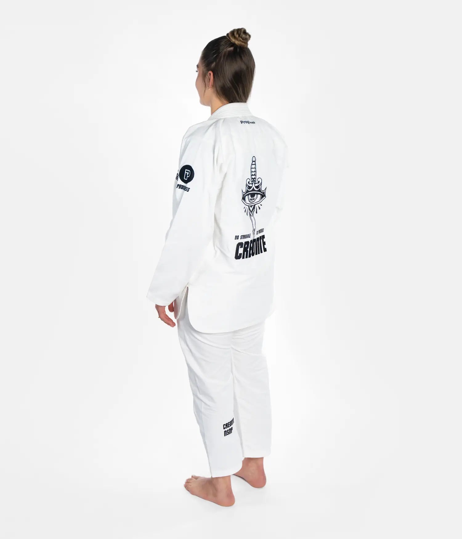 Women's Creonte Gi - White Kimono