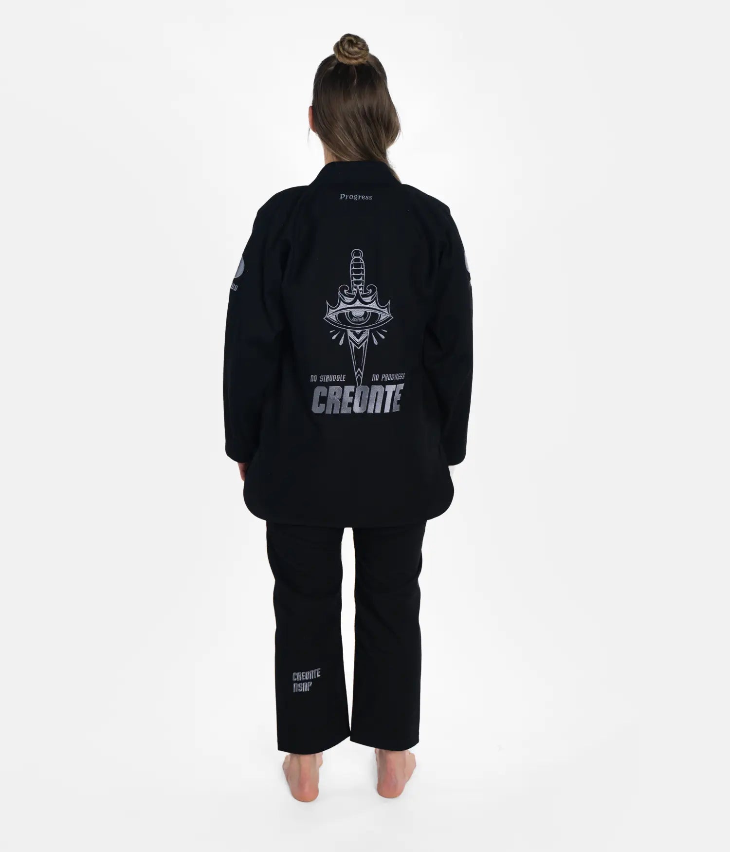 Women's Creonte Gi - Black Kimono