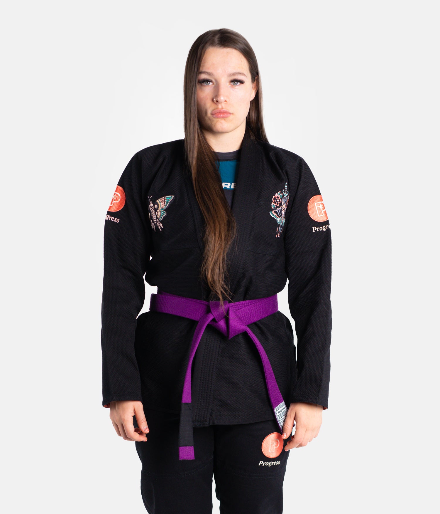 Ladies Sugar Skull Gi - Black