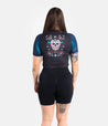 Women's Sugar Skull Rashguard - Blue Rashguard