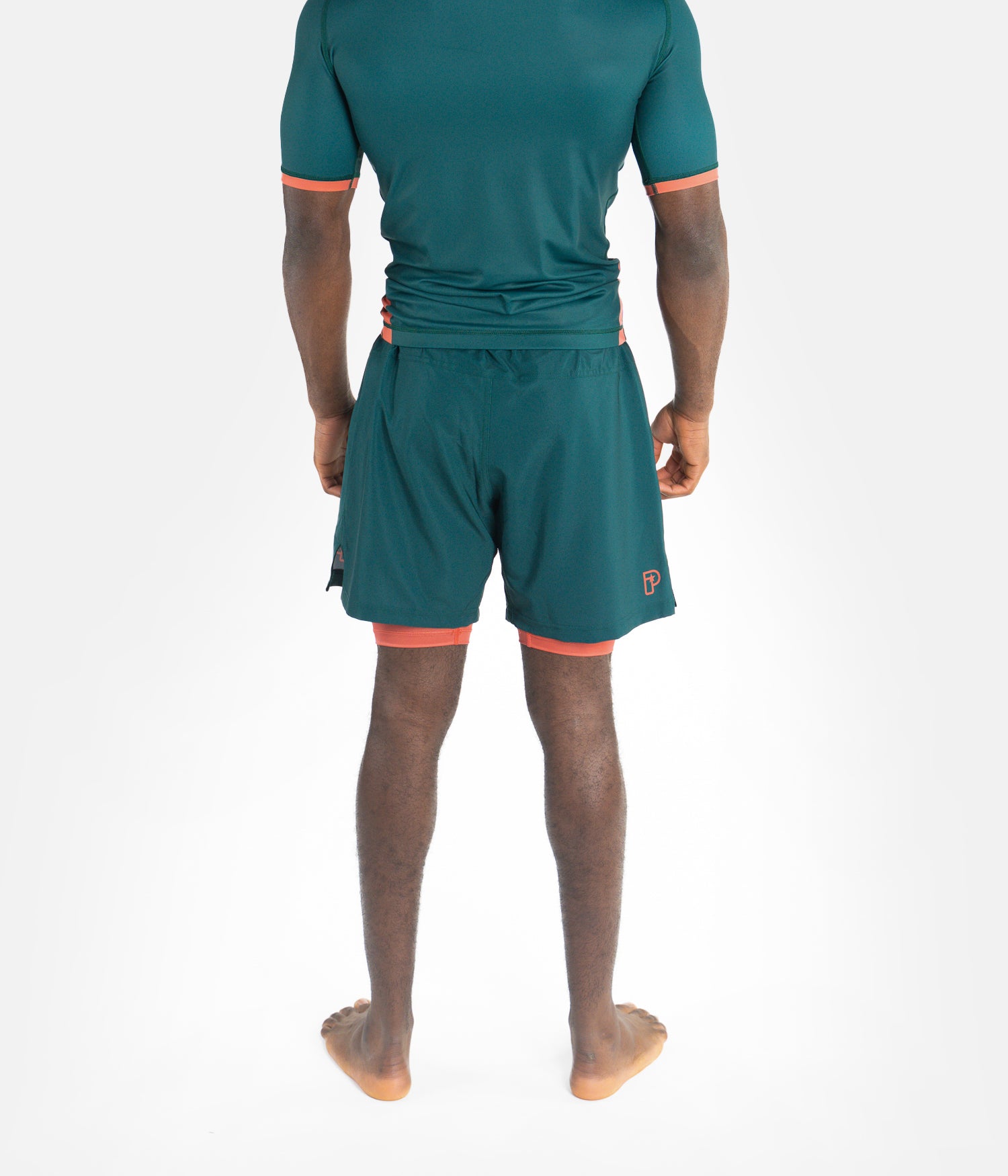 Academy + Deep Forest Green Hybrid Shorts Shorts