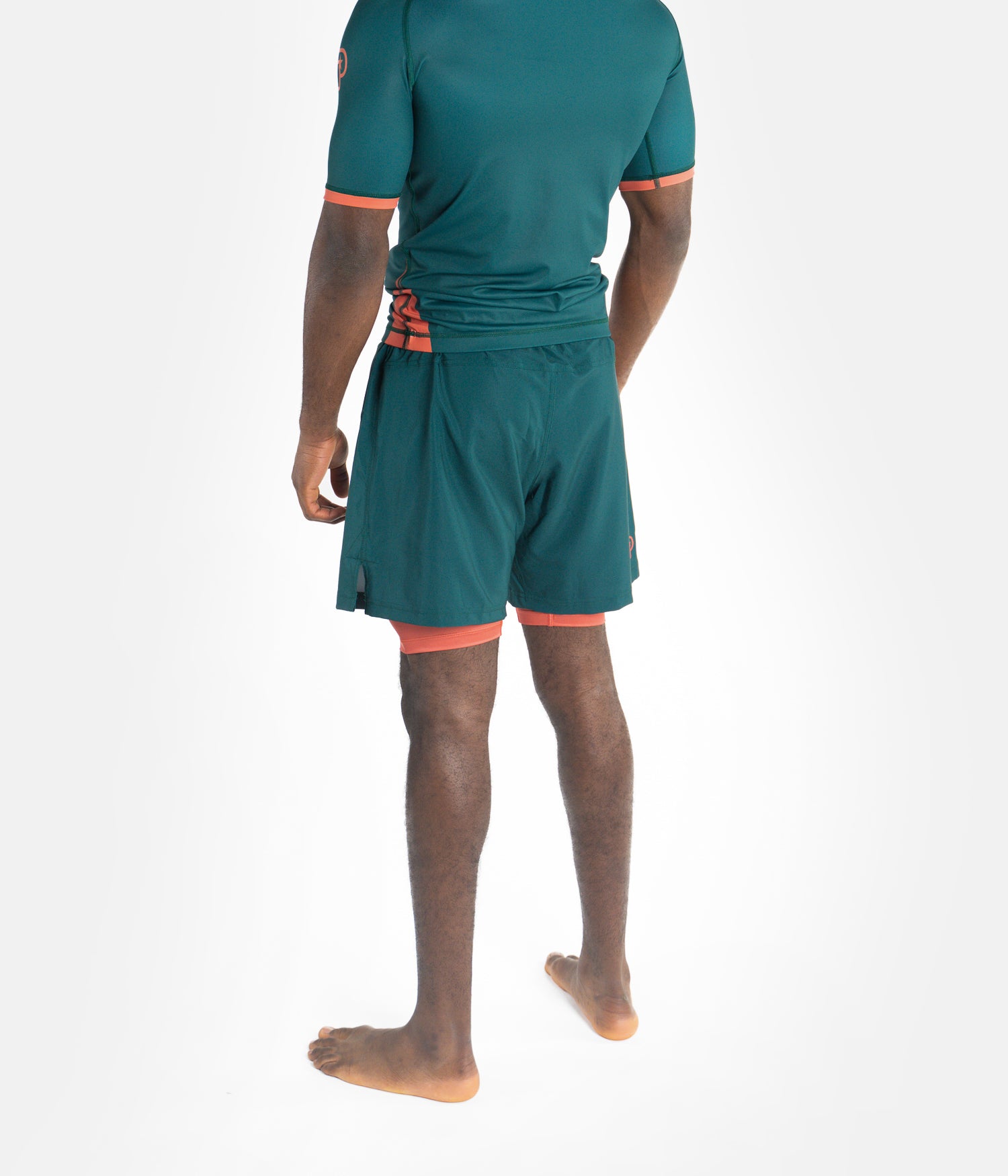 Academy + Deep Forest Green Hybrid Shorts Shorts