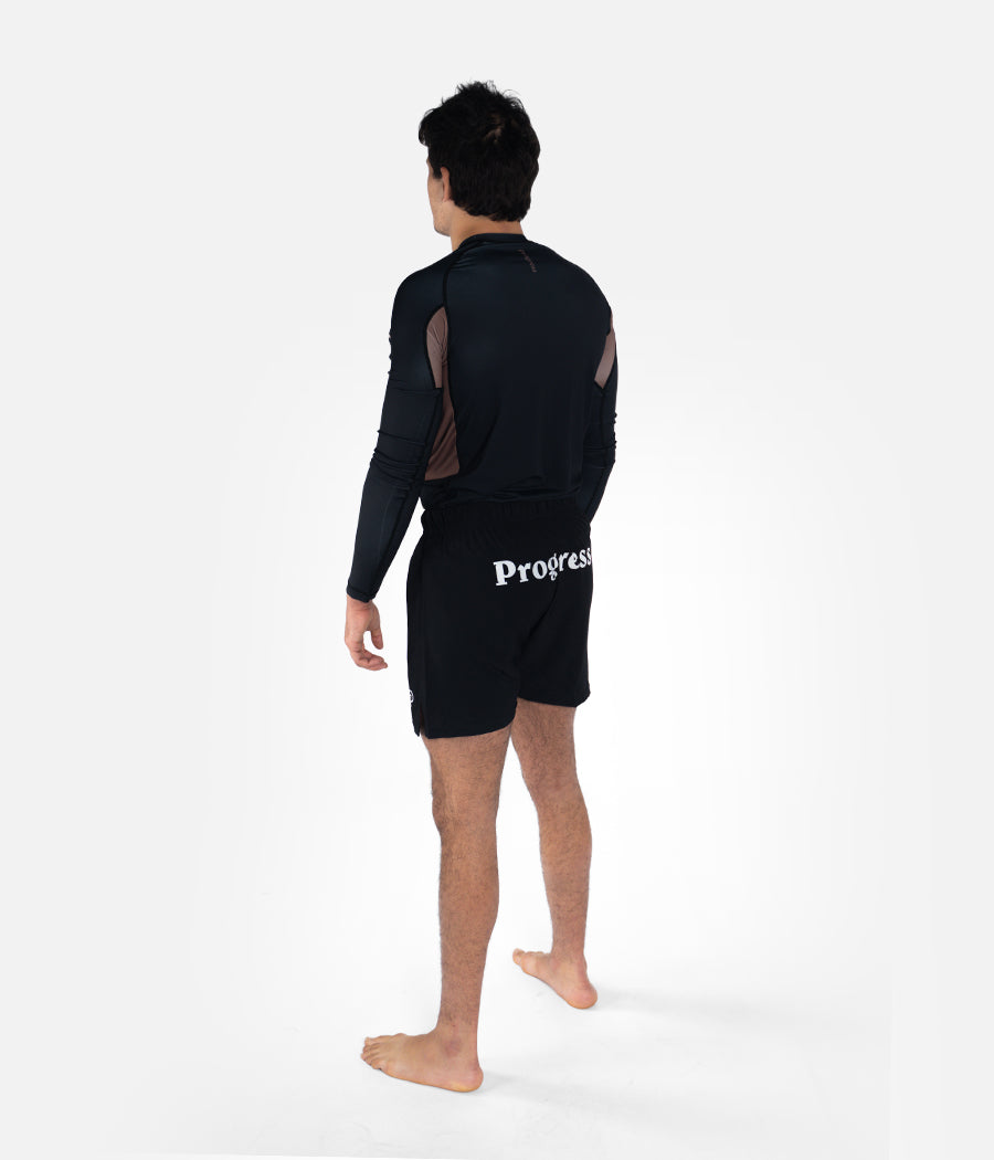 NSNP Ranked Rashguard Longsleeve - Brown Rashguard