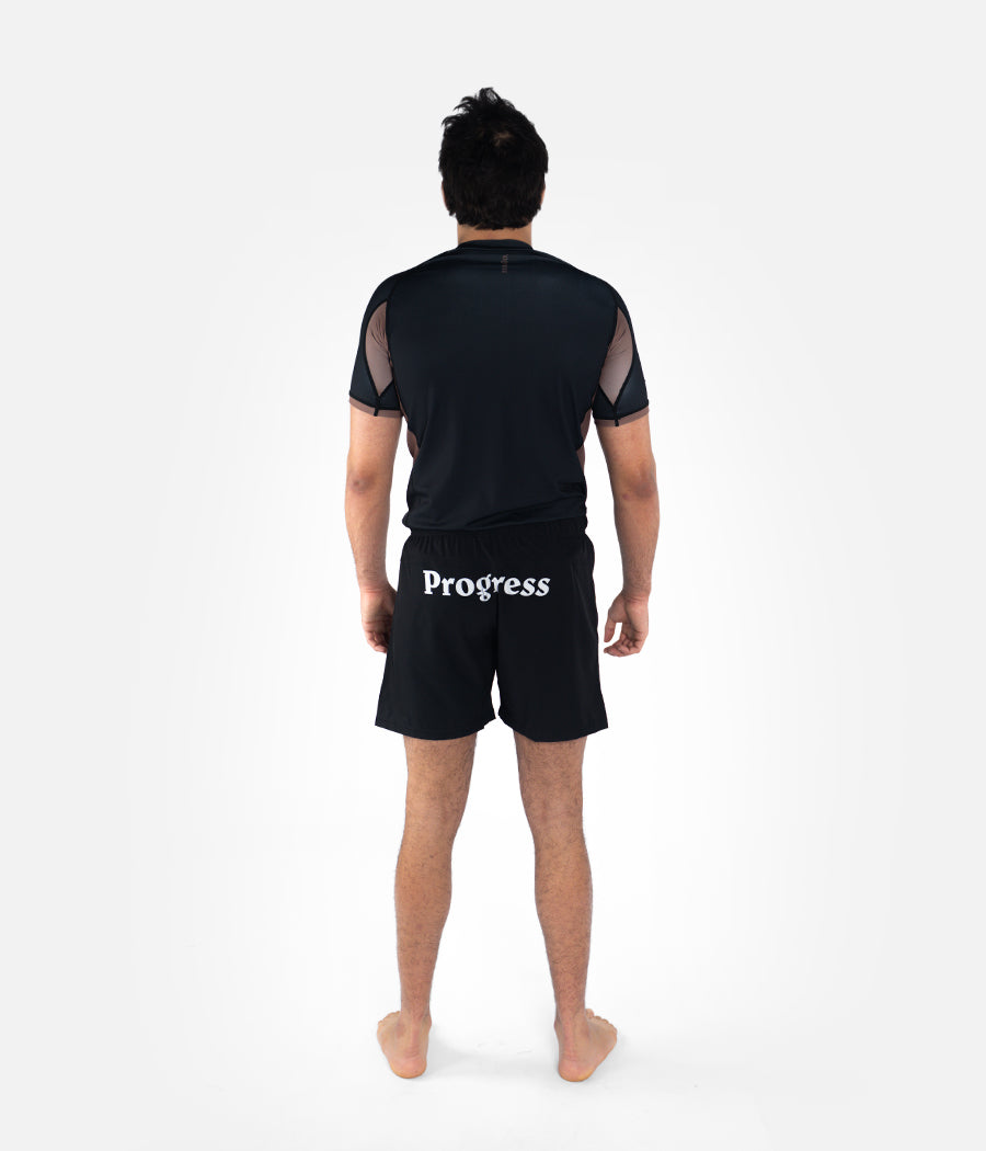 NSNP Ranked Rashguard Shortsleeve - Brown Rashguard