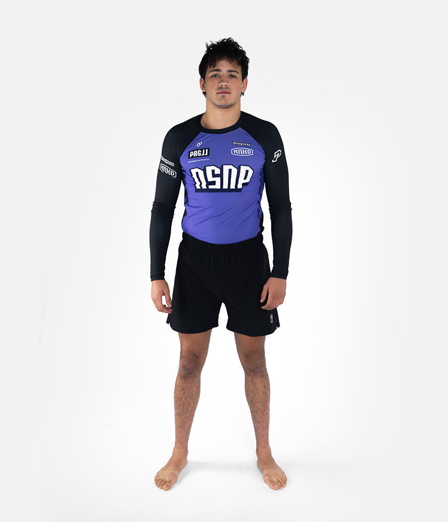 NSNP Ranked Rashguard Longsleeve - Purple Rashguard XS