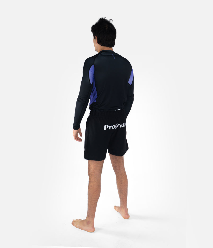 NSNP Ranked Rashguard Longsleeve - Purple Rashguard