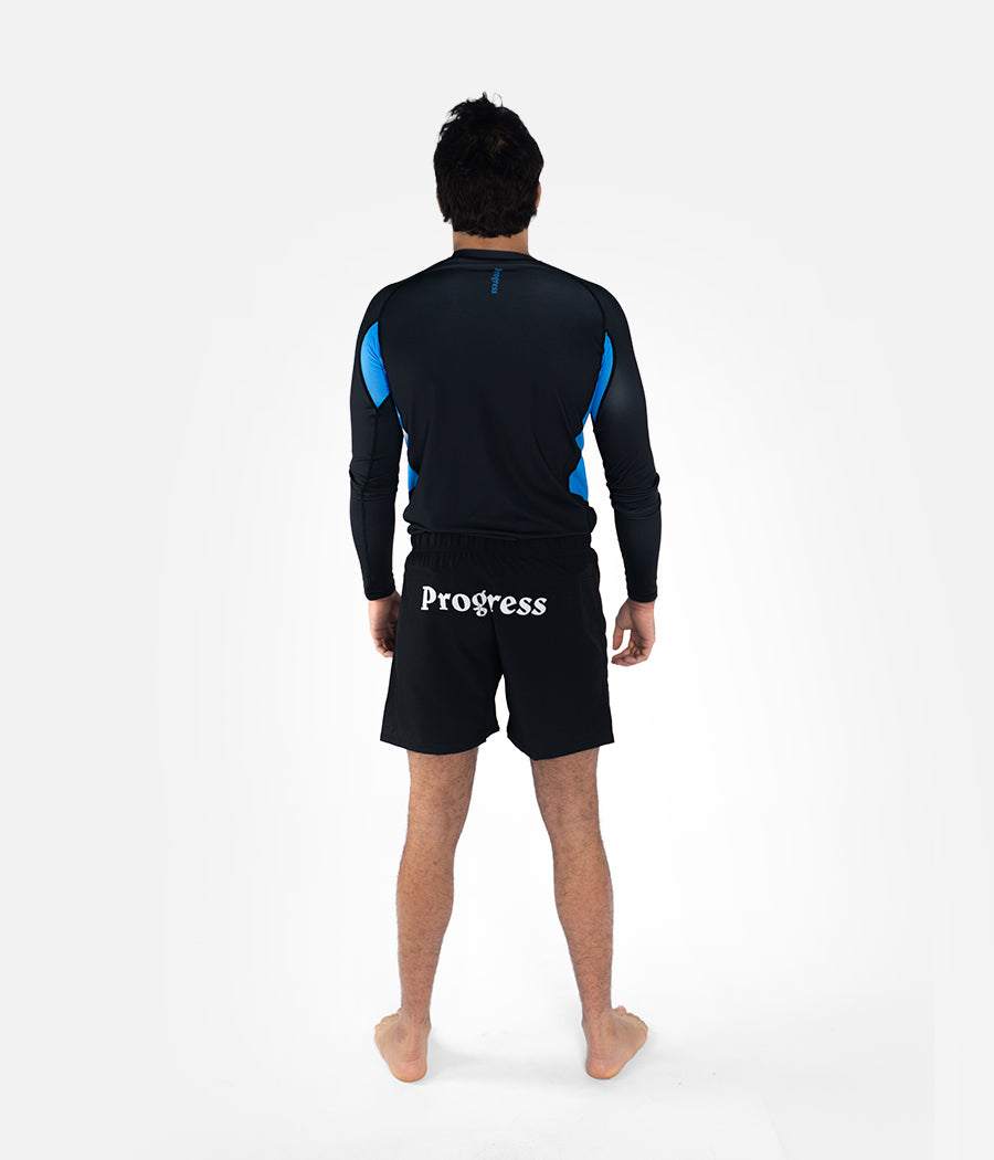 NSNP Ranked Rashguard Longsleeve - Blue Rashguard