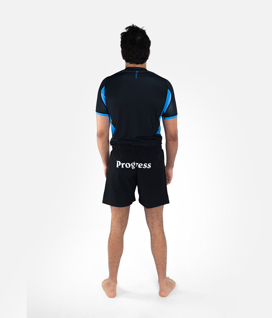 NSNP Ranked Rashguard Shortsleeve - Blue Rashguard