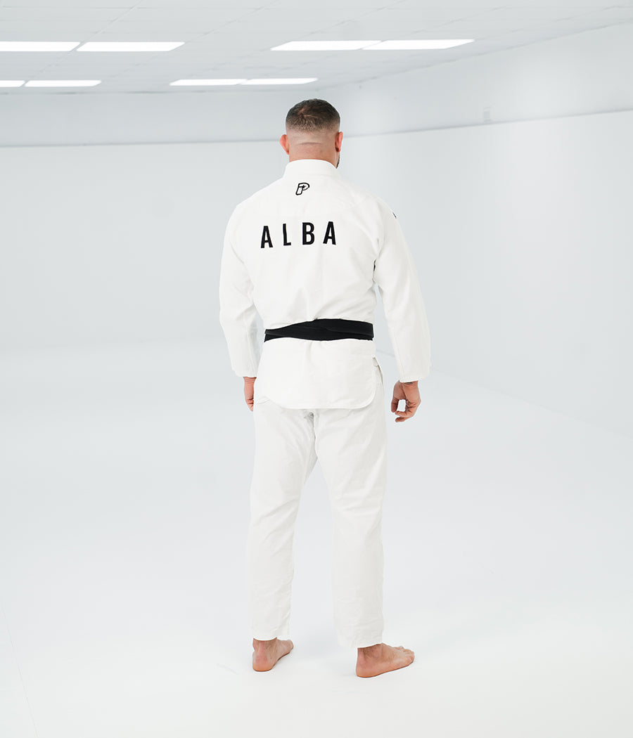 A L B A Club Gi - White Kimono