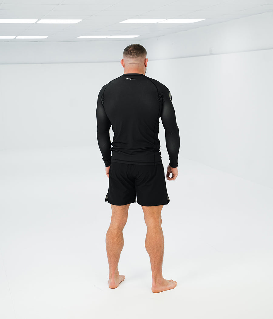 A L B A Club Longsleeve Rashguard - Black Rashguard