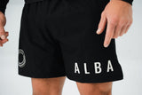 A L B A Club Board Shorts - Black Shorts XS