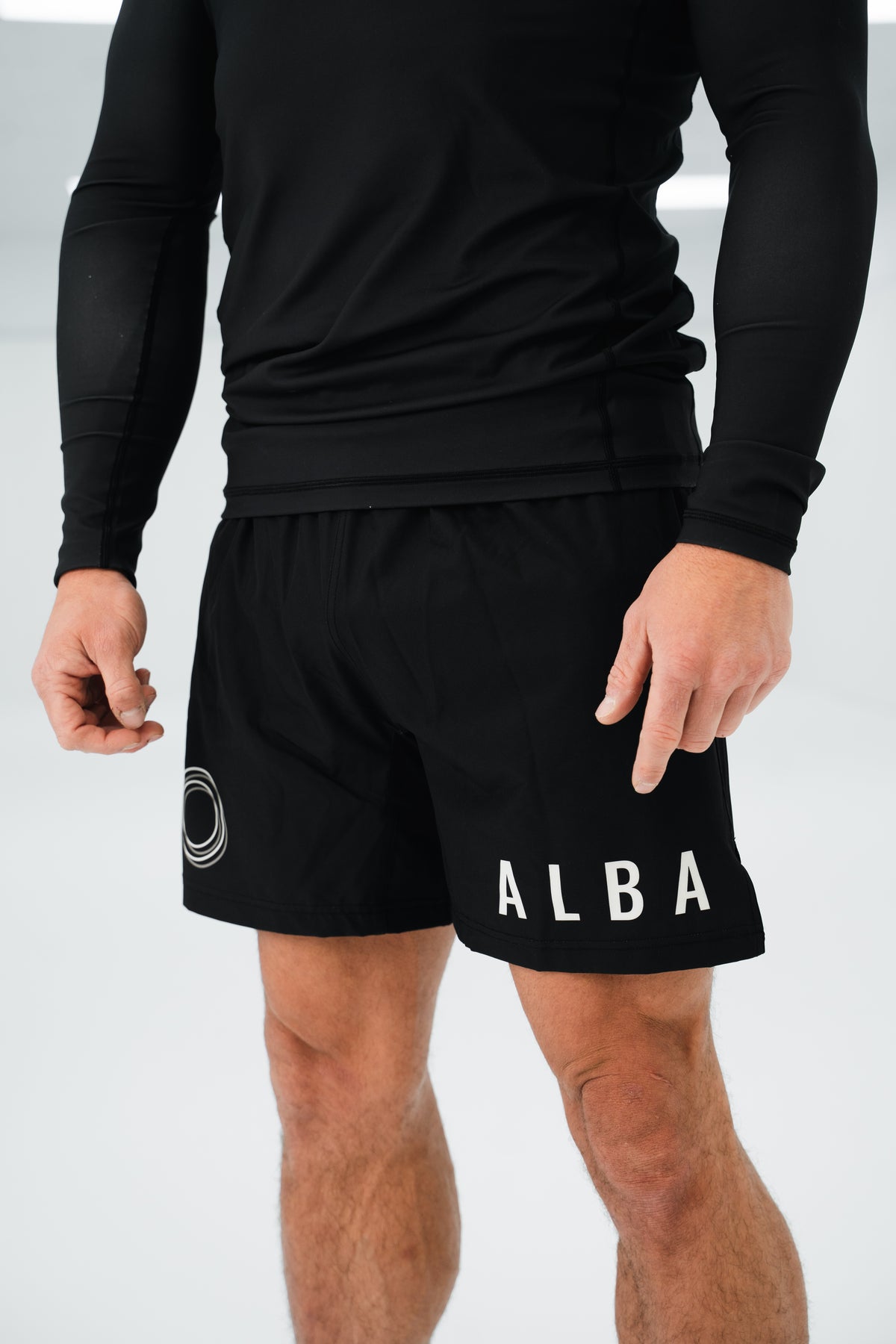 A L B A Club Board Shorts - Black Shorts