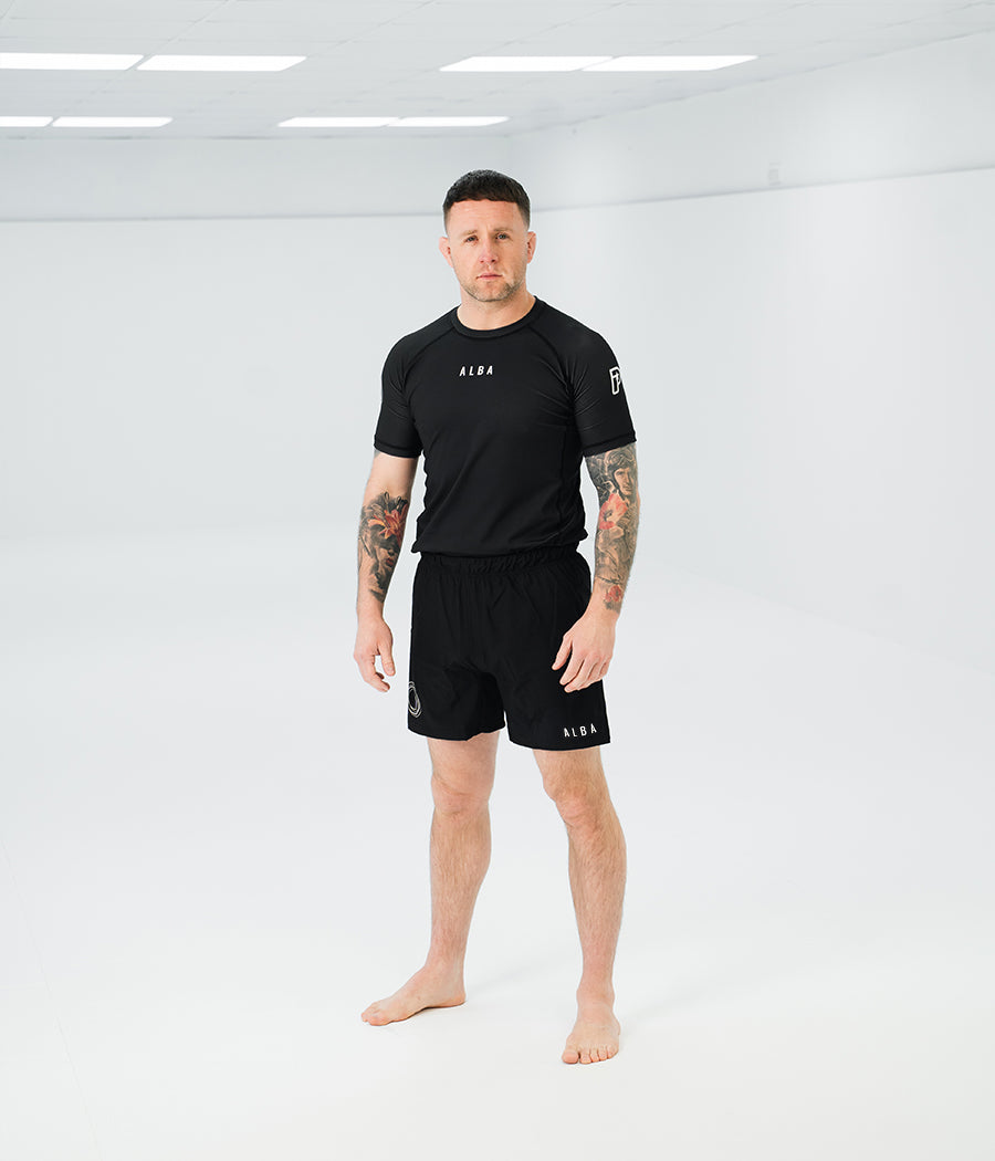 A L B A Club Rashguard - Black Rashguard