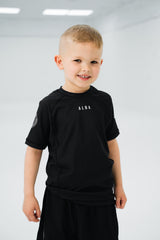 A L B A Kids Club Rashguard - Black Rashguard XS
