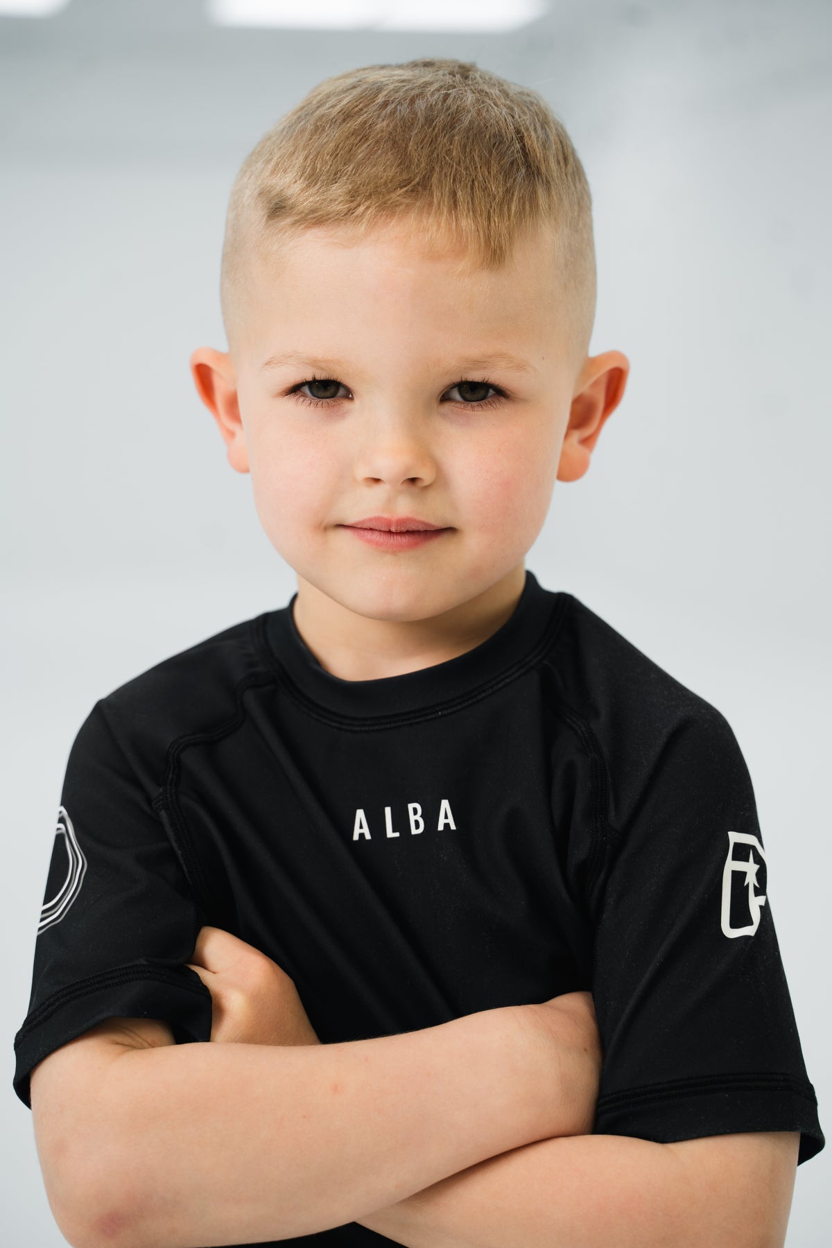 A L B A Kids Club Rashguard - Black Rashguard