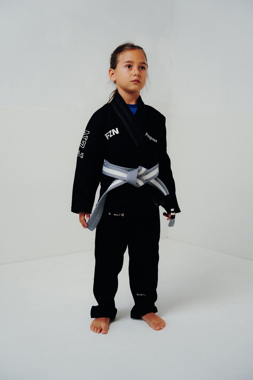 FZN Kids Varsity Club Gi - Black Kimono