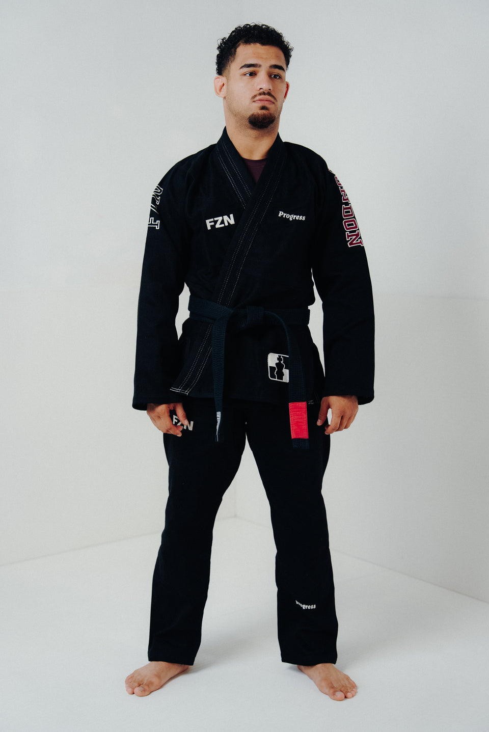 FZN Varsity Club Gi - Black Kimono