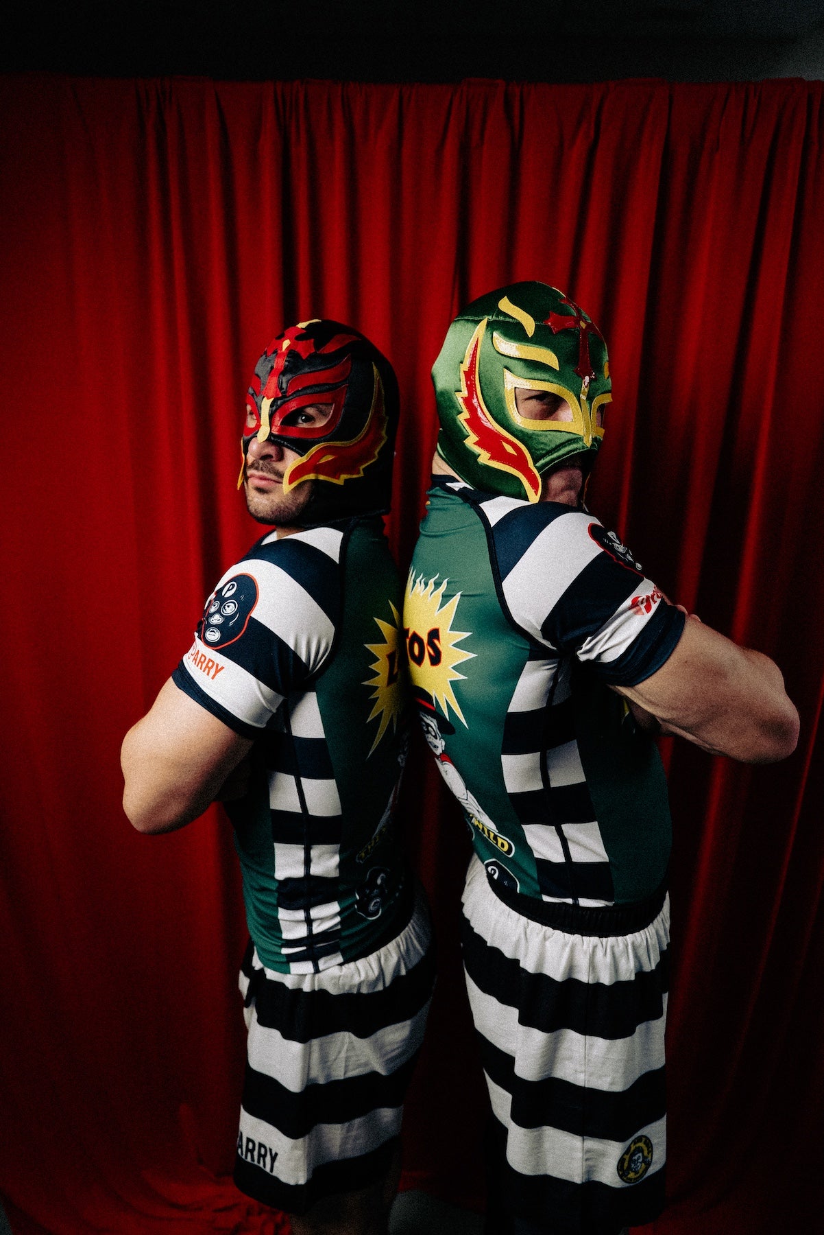 LB x Progress x Parry Board Shorts - Black & White