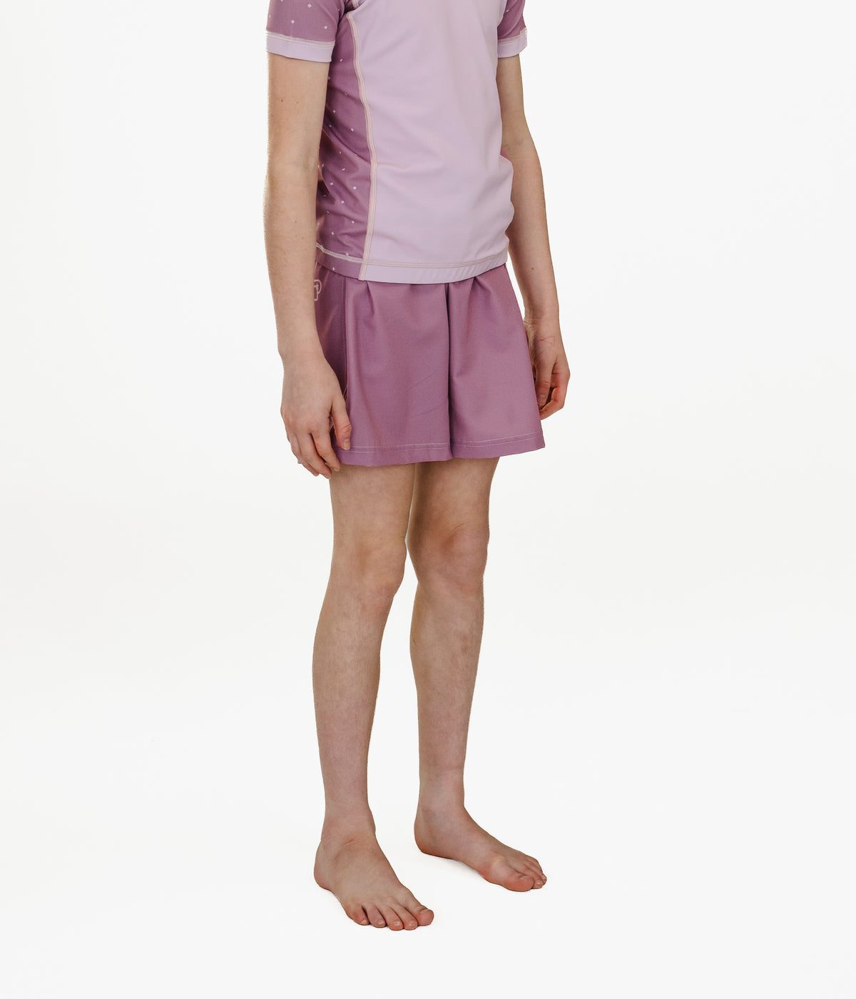 Kids Academy + Baby Pink Hybrid Shorts Shorts