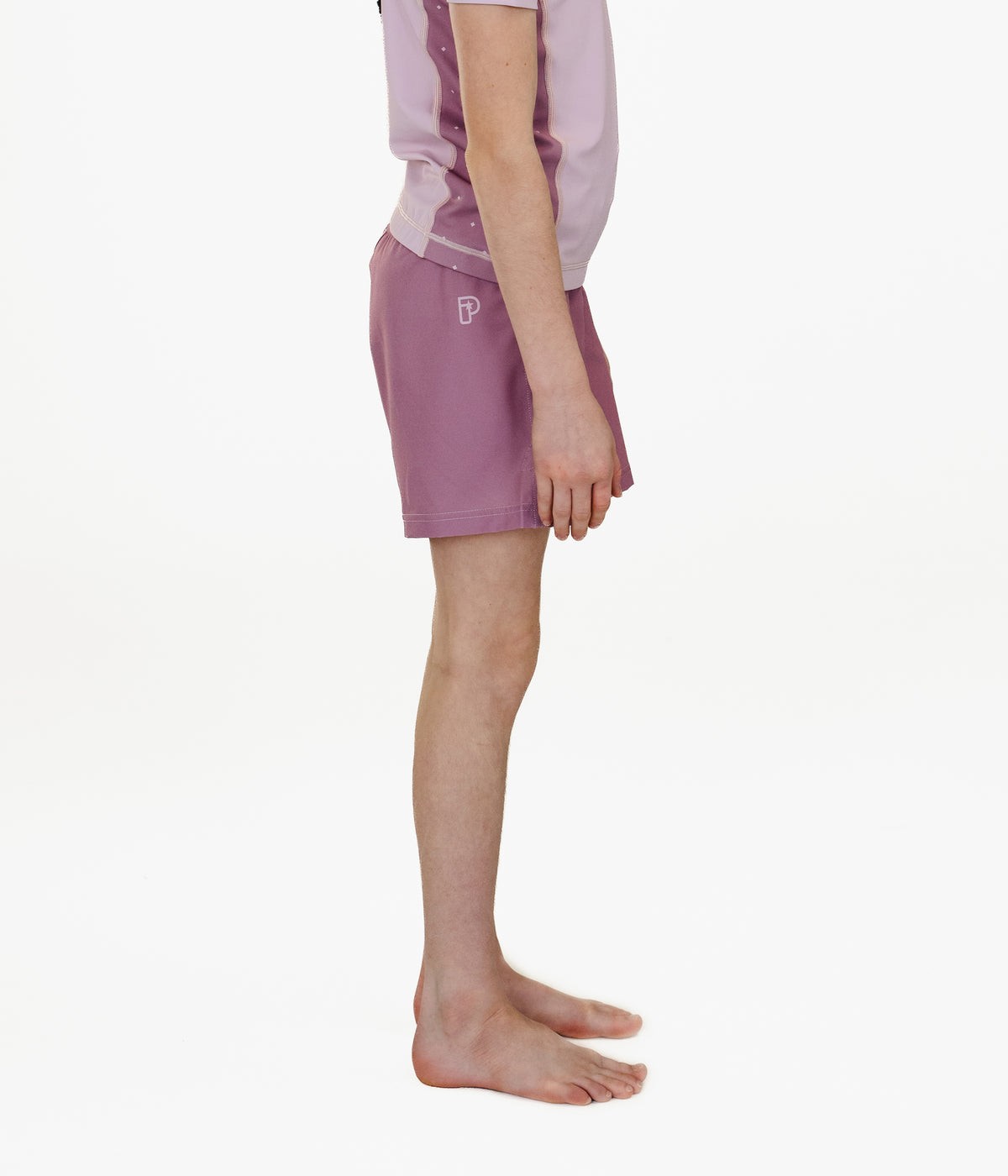 Kids Academy + Baby Pink Hybrid Shorts Shorts