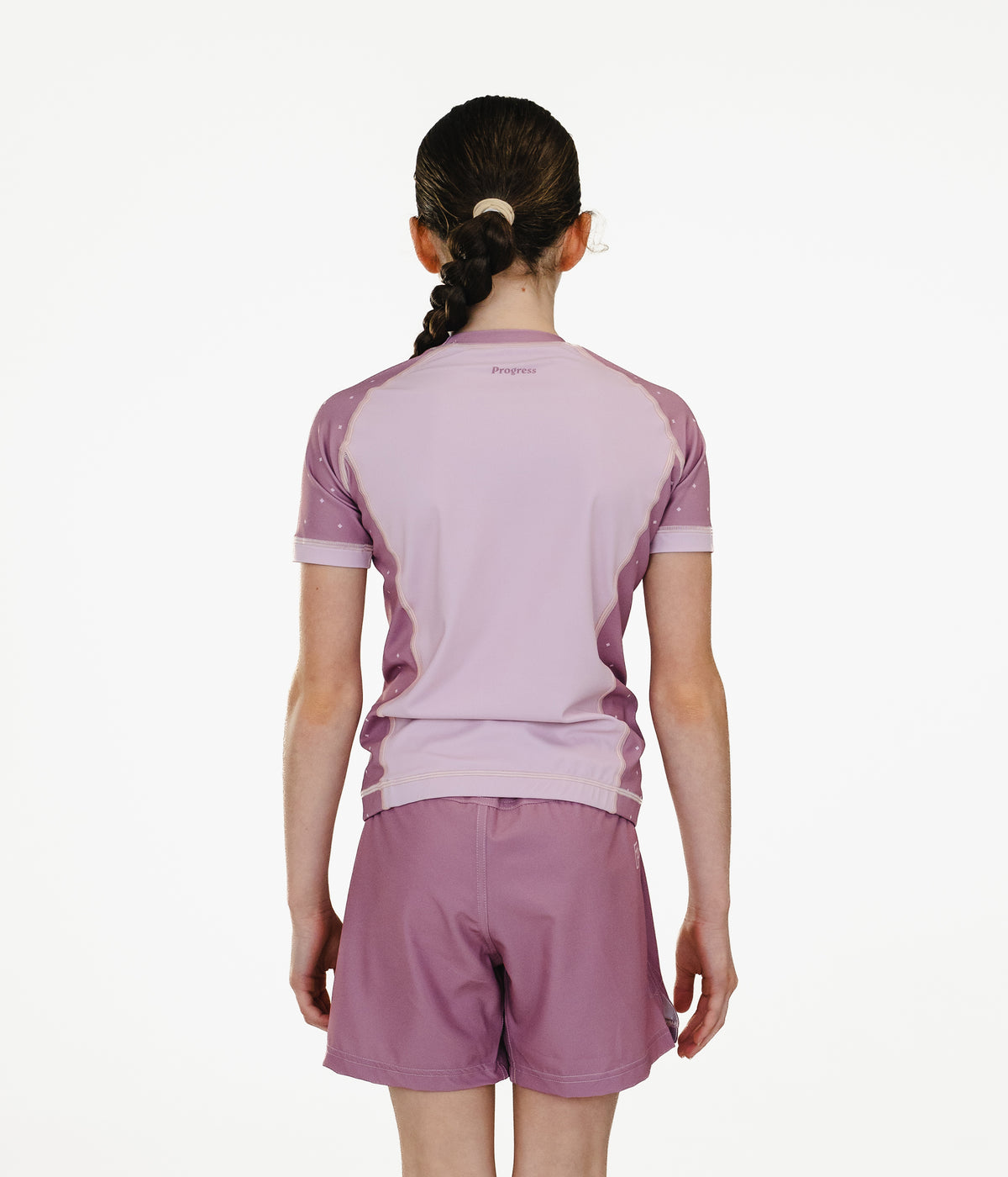 Kids Academy + Baby Pink Rashguard Rashguard