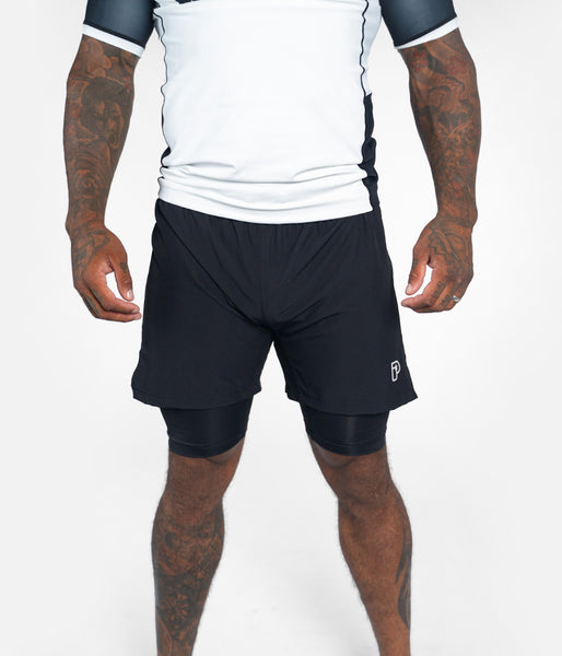 Competition Flex Hybrid Shorts - Black – Progress Jiu Jitsu UK