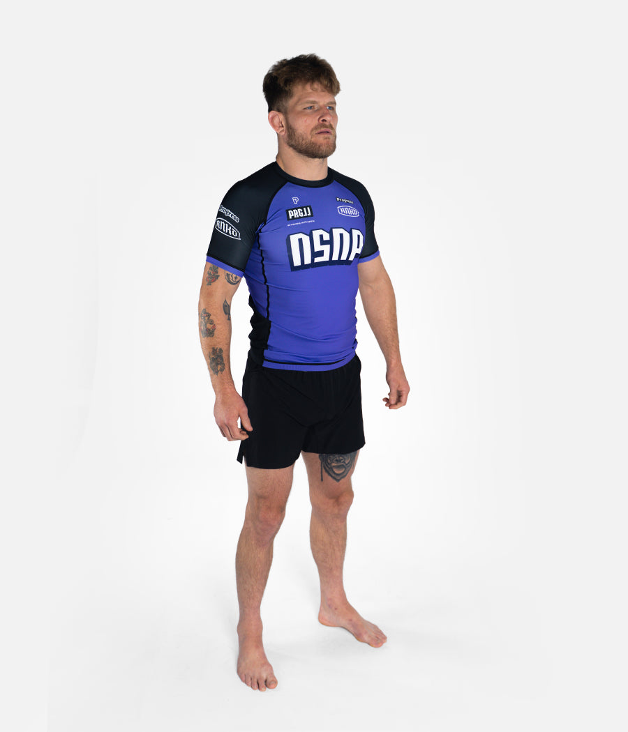 NSNP Ranked Rashguard Shortsleeve - Purple Rashguard