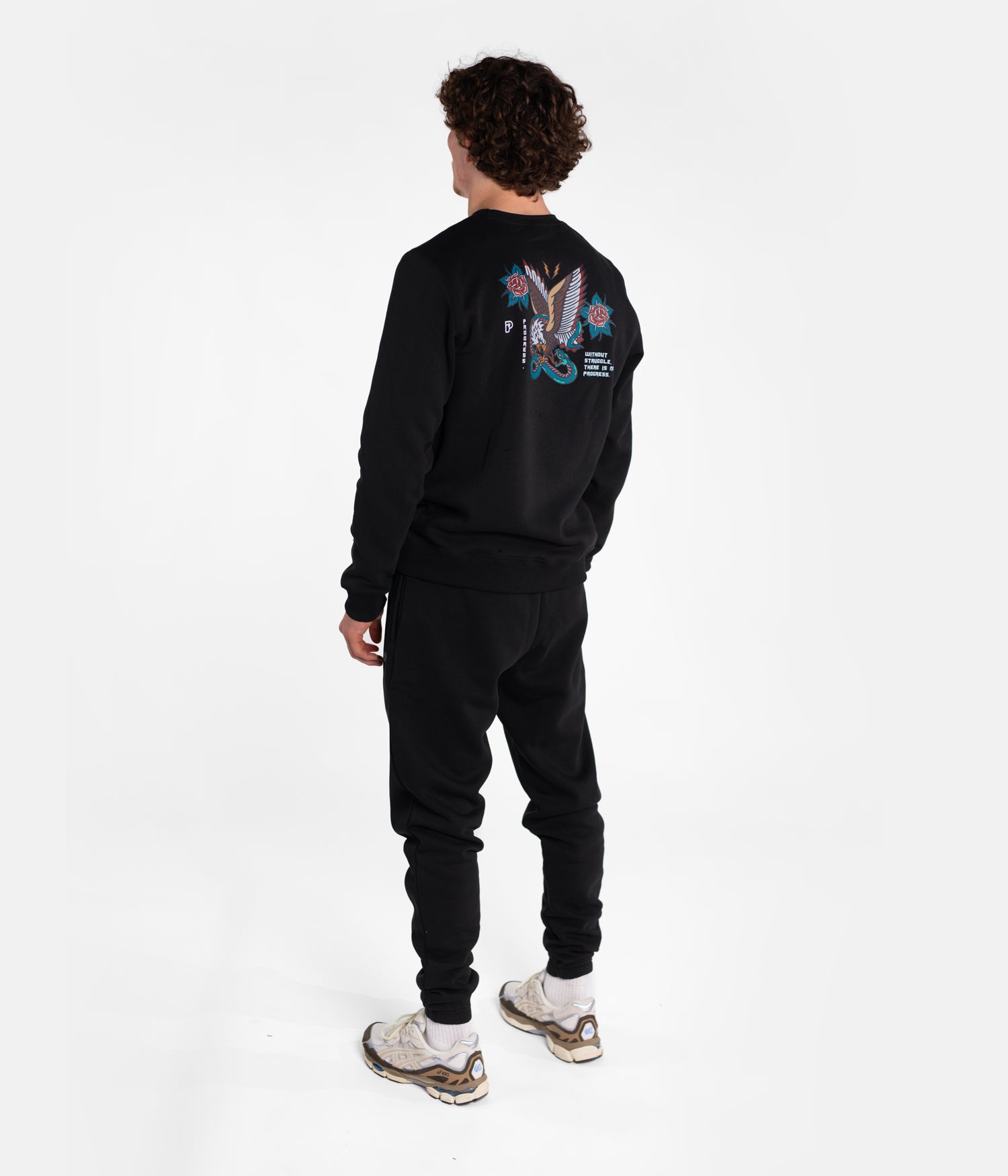 Eagle Crewneck - Black