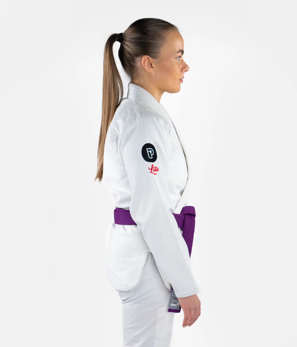 Women's M6 Lite Jacket White | Progress Jiu Jitsu – Progress Jiu Jitsu UK