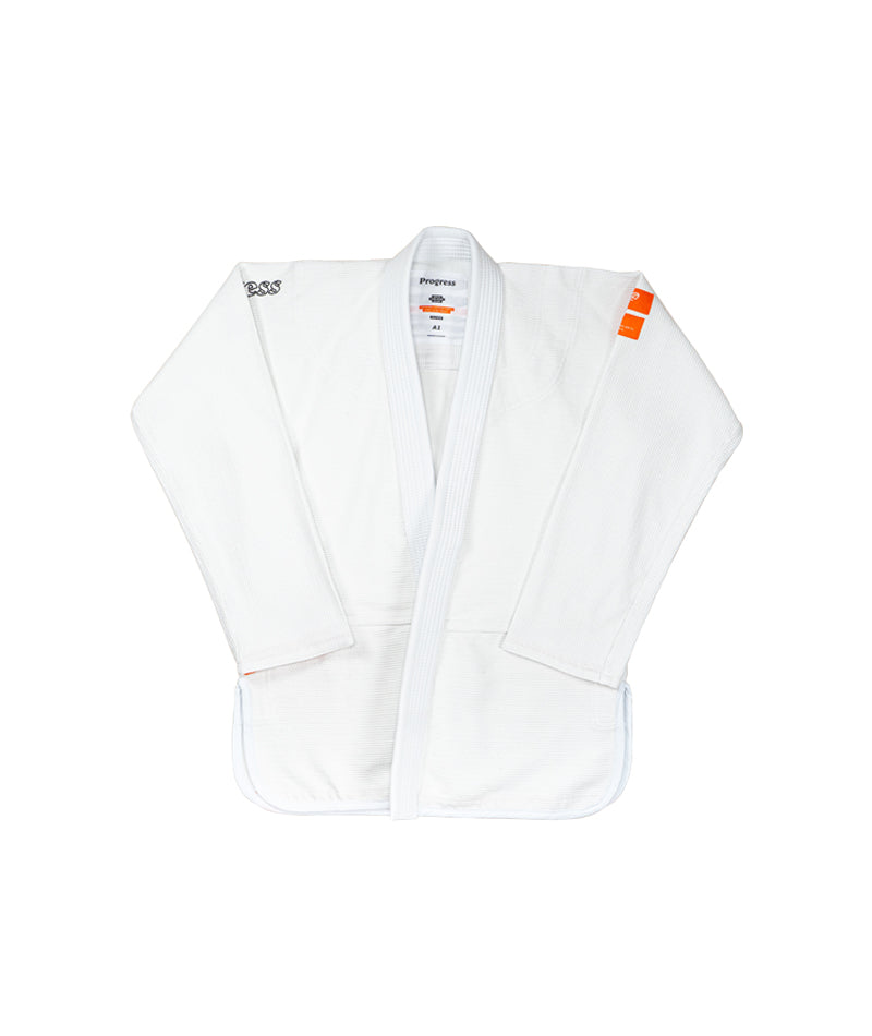 Featherlight Lightweight Competition Kimono - White (front view)