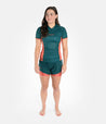 Academy + Deep Forest Green Women's Rashguard Rashguard